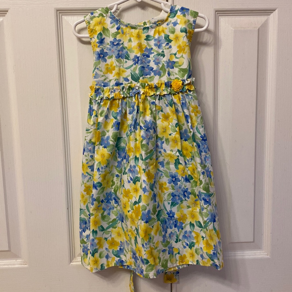 Flowered Easter Dress